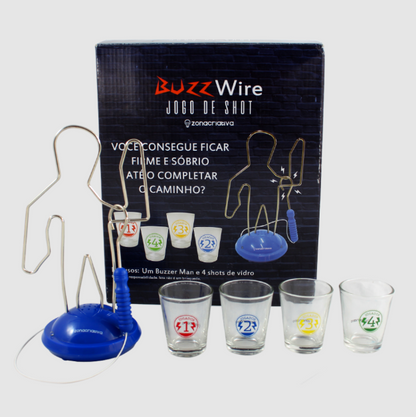 ¡BUZZ WIRE DRINKING GAME..!!