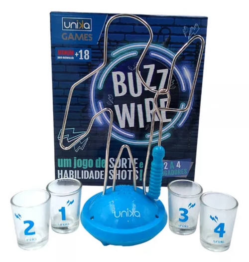 ¡BUZZ WIRE DRINKING GAME..!!